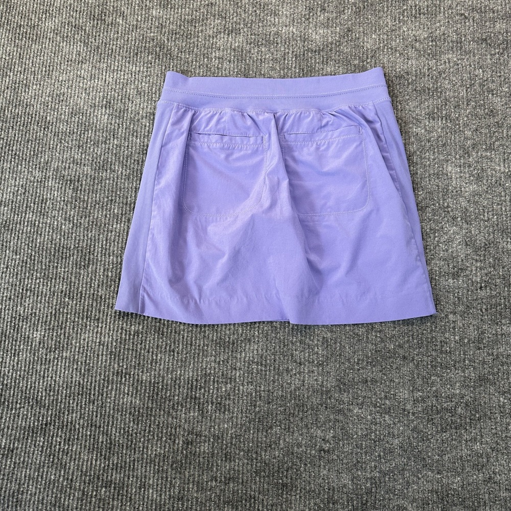 Athleta Womens Soho Skort 4 Purple Solid Lightweight Stretch Golf Tennis - Picture 2 of 7